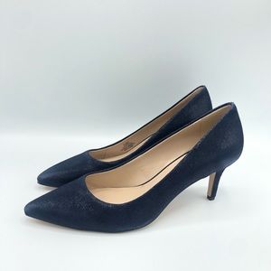 Essex Lane Demy Pump Navy Blue BNIB